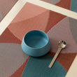 Detail image of Chilewich woven material showcasing texture, color, and pattern of the terrastrand yarn weave.