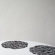 Detail image of Chilewich woven material showcasing texture, color, and pattern of the terrastrand yarn weave.