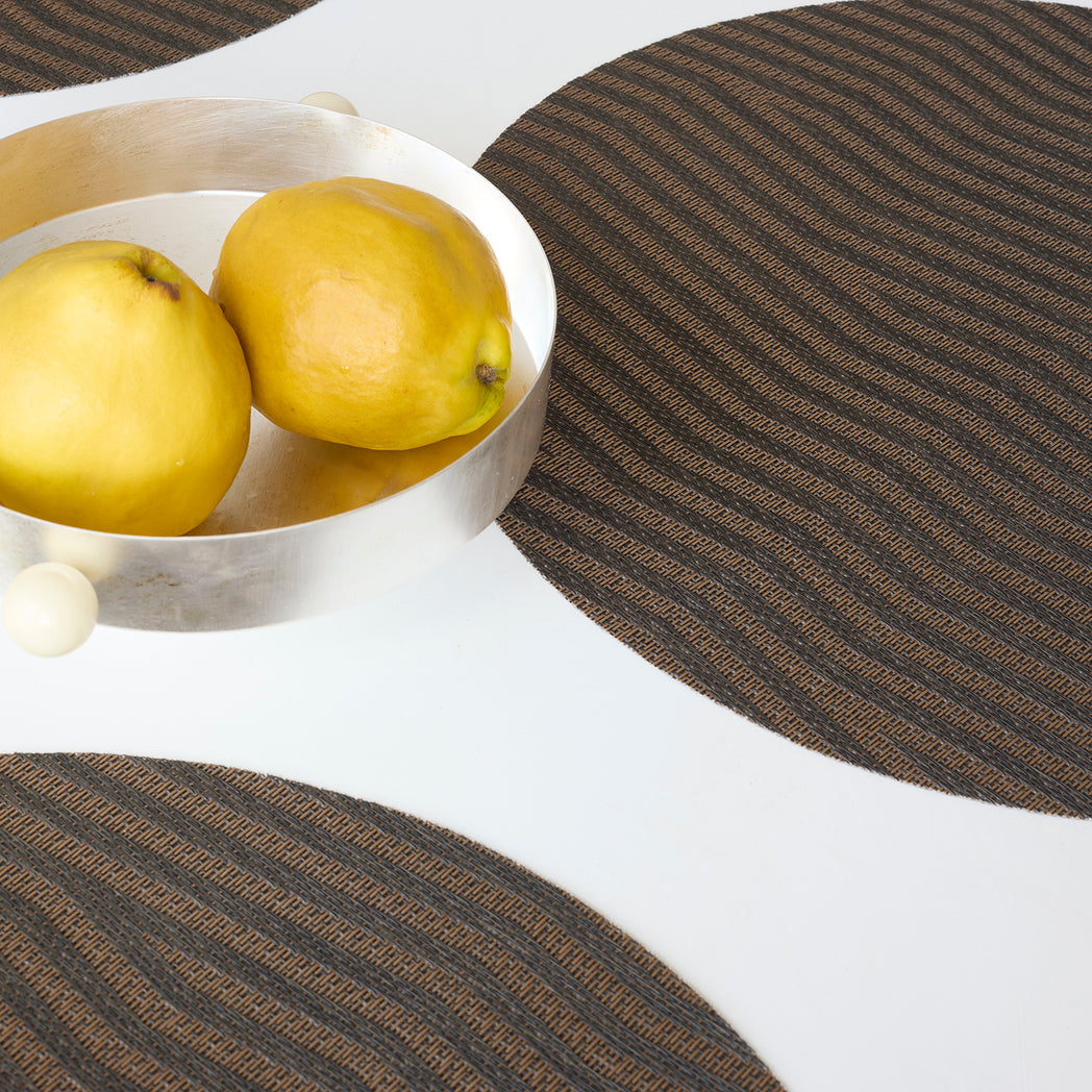 Dune Placemats - Raisin Round