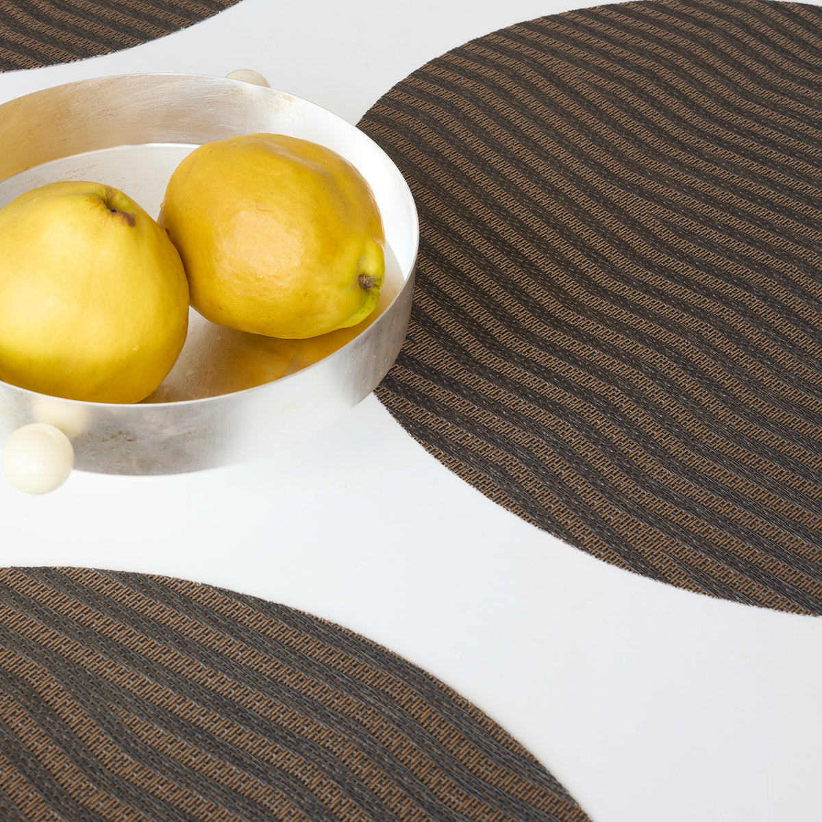 Dune Placemats - Raisin Round
