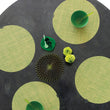 Mini Basketweave Placemats - Dill Round