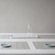Detail image of Chilewich woven material showcasing texture, color, and pattern of the terrastrand yarn weave.