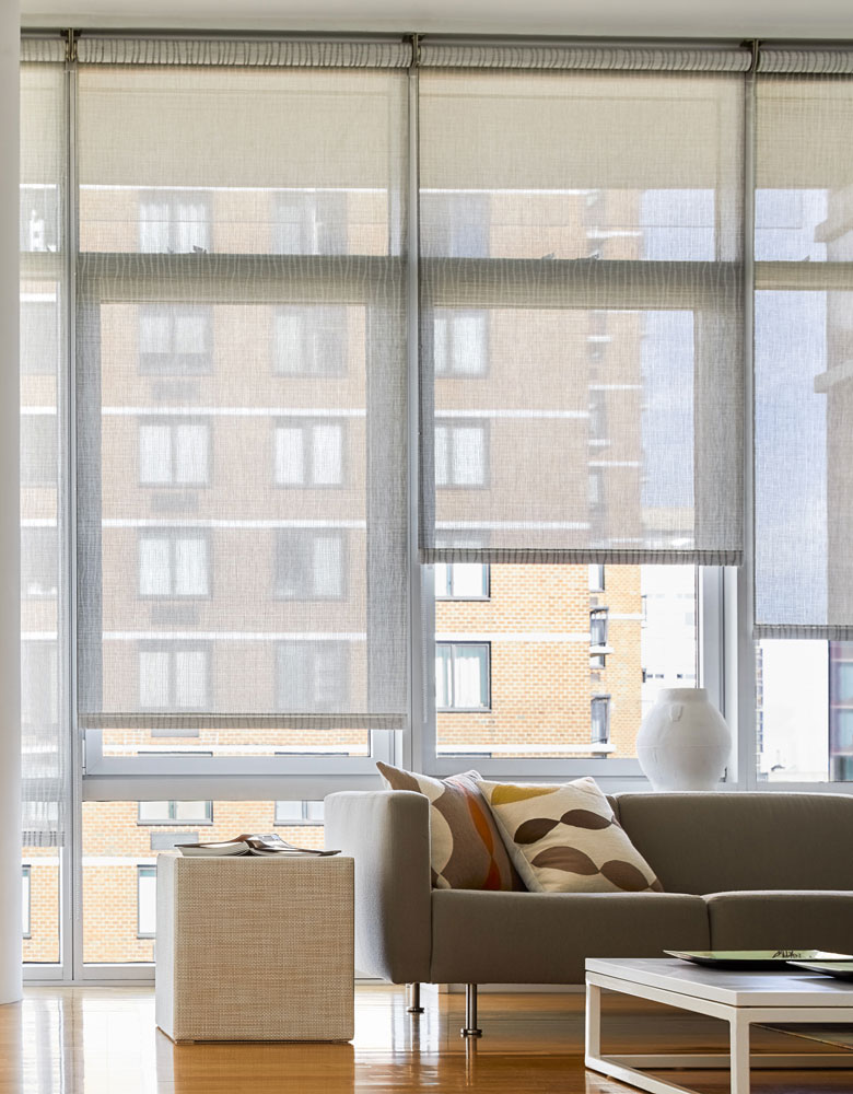 Detail image of Chilewich woven material showcasing texture, color, and pattern of the terrastrand yarn weave.